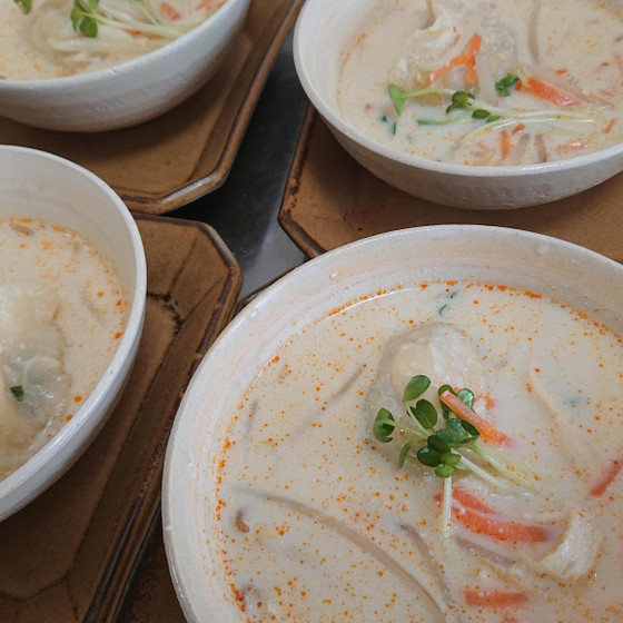 生徒さん撮影♪
豆乳soup