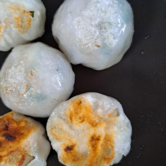 ⭐海老韮饅頭&胡麻饅頭・棒餃子⭐点心アラカルト