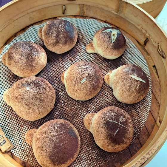 椎茸饅頭🍄‍🟫・焼餅（2種）（アラカルト&中華菓子）
