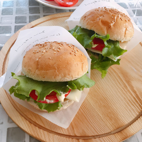 手作りバーガー