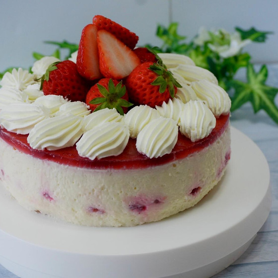 ふんわりレアチーズケーキ