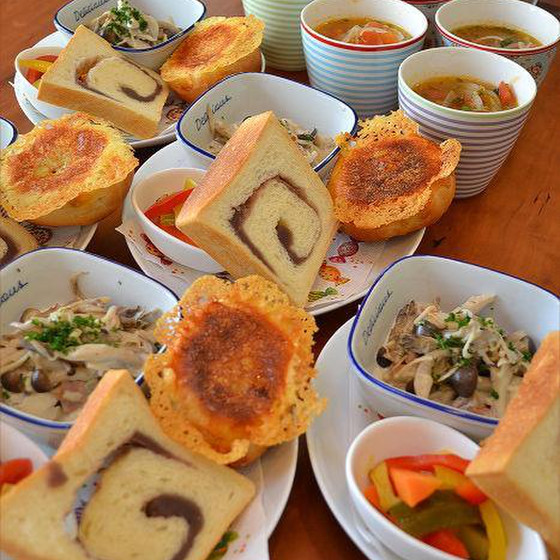・あん食パン・パリパリカレー