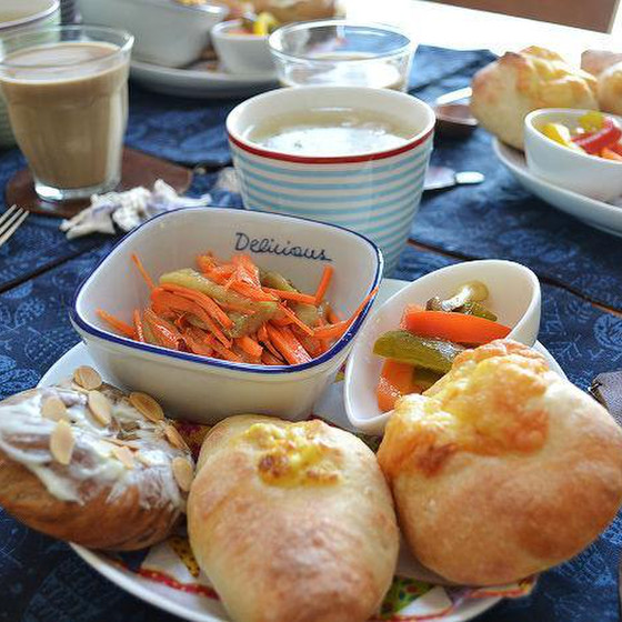 ・ツナフランス・明太ポテトフランス・カフェロール