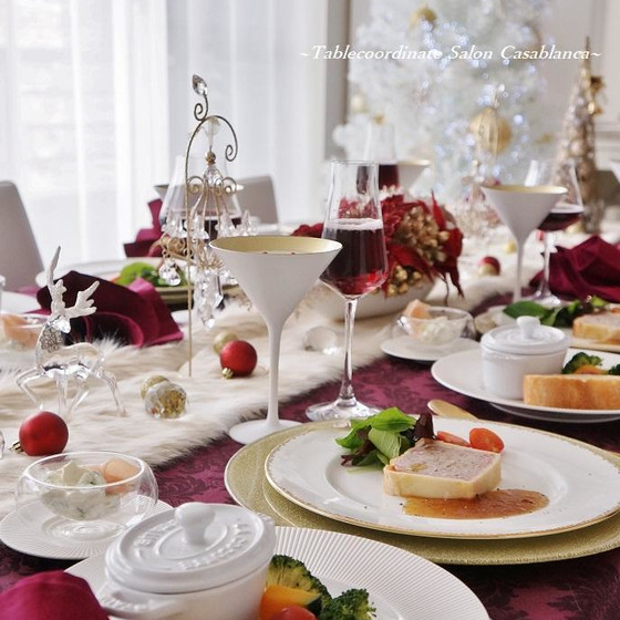【クリスマス単発レッスン】年末のおもてなし料理＆クリスマスのテーブルコーディネート