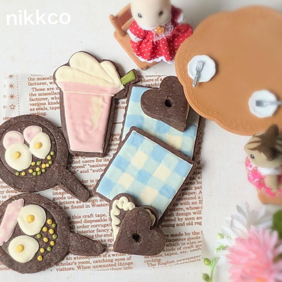 「これ見て！」って言いたくなるミニチュアカフェクッキー