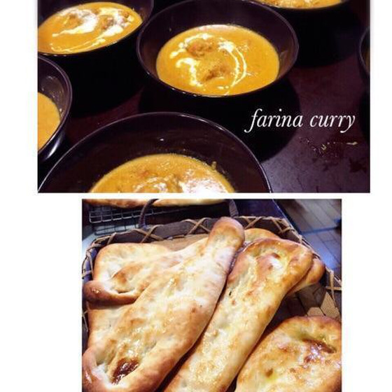 ナン&特製チキンカレー　レッスン