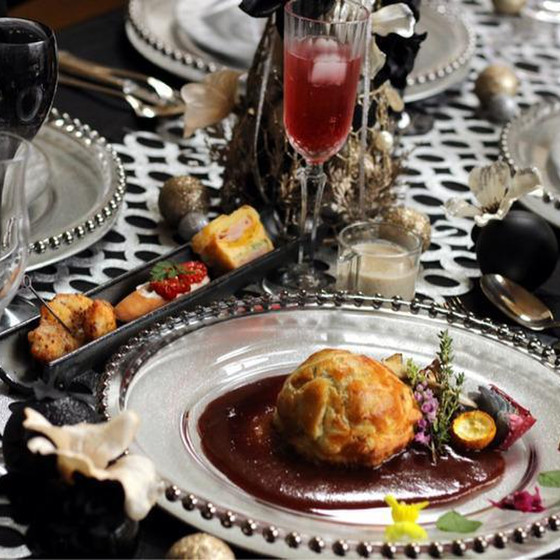 クリスマスレッスン　牛ひき肉のパイ包み焼き♪