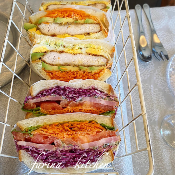 サクッとパーティーメニュー＆インスタ映えサンド♪