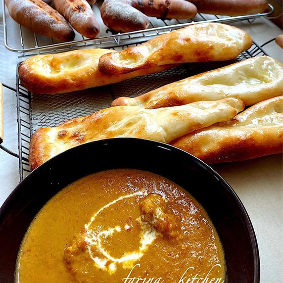 ナン&特製チキンカレー　レッスン