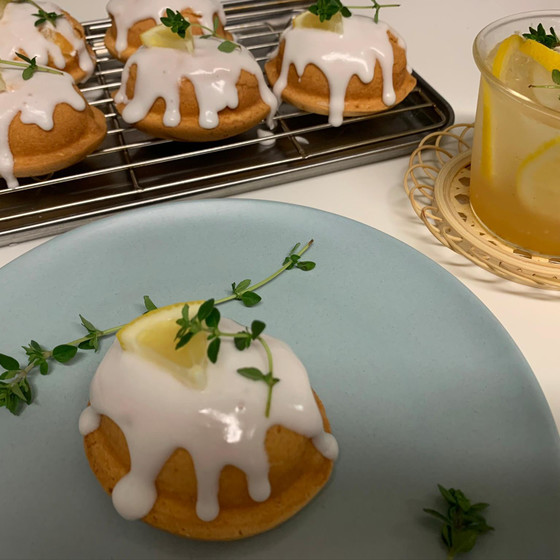 レモンケーキ　&  葛まんじゅう