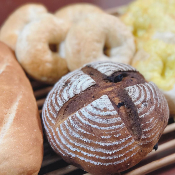 シンプルパンとパンにあうおかず