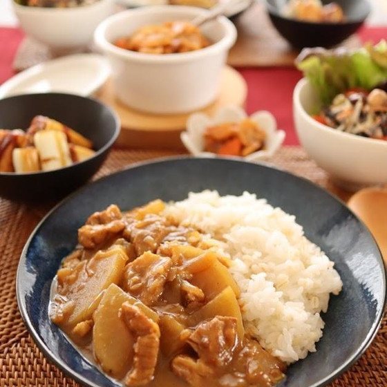 ◆手作り福神漬けで和風カレー(茶屋ヶ坂教室)
