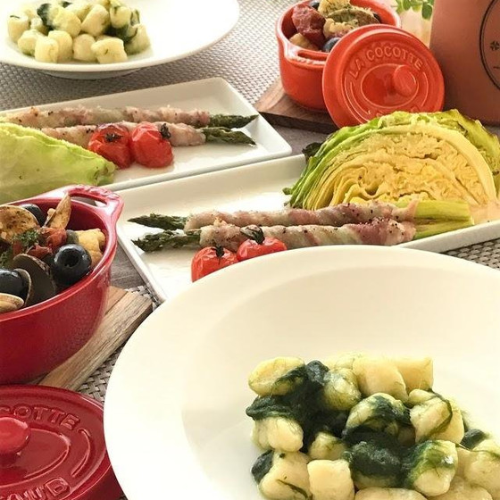◆大人気！リクエストレッスン「春の食材でイタリアン」