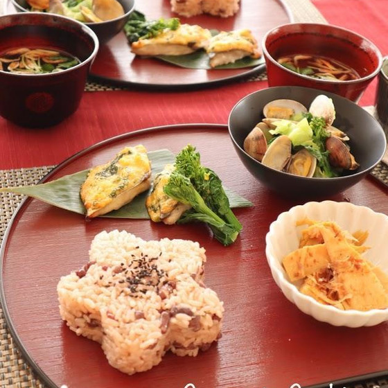 ◆春の和定食(茶屋ヶ坂教室)