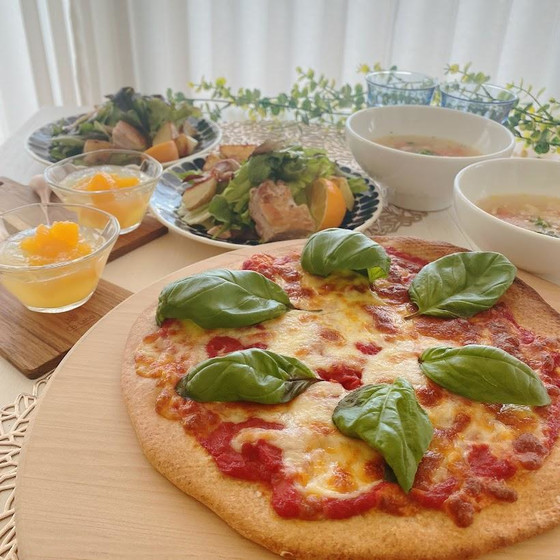 季節の胃袋めし　手作りピッツアでおもてなし