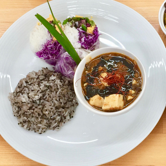 Neoベジタリアン料理　中華料理『四川風ベジ麻婆豆腐』