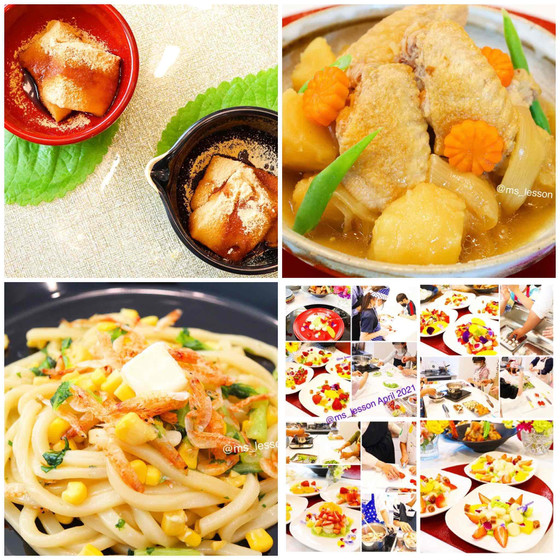 【キッズ＆親子】ほくほく手羽じゃが、桜エビのバター醬油うどん、国産きな粉でわらび餅　★会食無し
