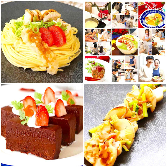 【キッズまたは親子】バレンタインレッスン➀本格チョコテリーヌ②帆立のおろしパスタ③カブとベーコンのソテー