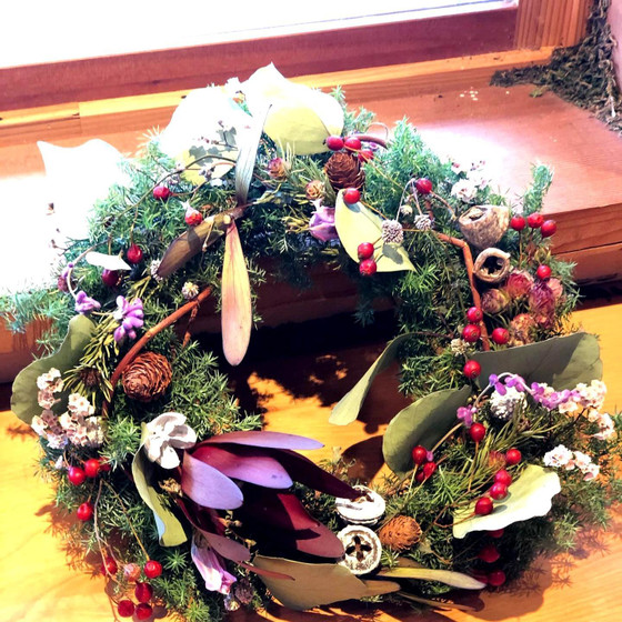 nadenaクリスマスリース レッスン