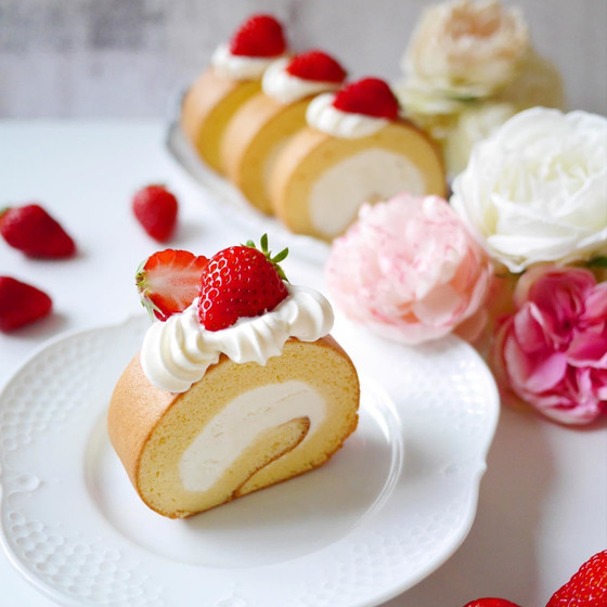 【オンライン】もう失敗しない！外巻き純生ロールケーキ♫