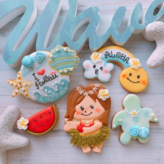 7月の1dayレッスン typeA  I❤︎HAWAII