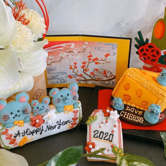 1月の1dayレッスン typeA チーズ大好きネズミーズ♡