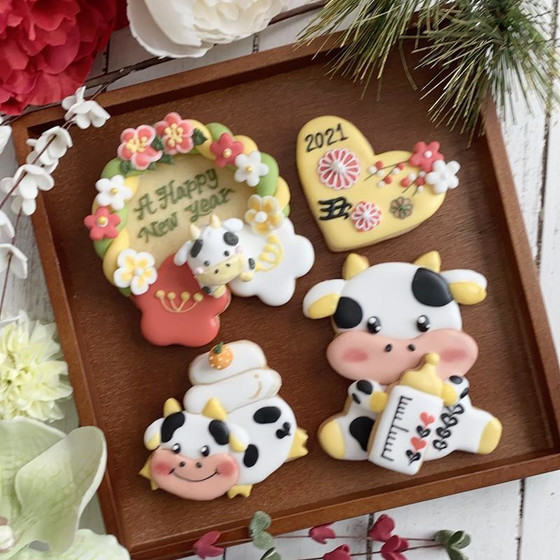1月1dayレッスン typeA 牛くんのお正月❤︎