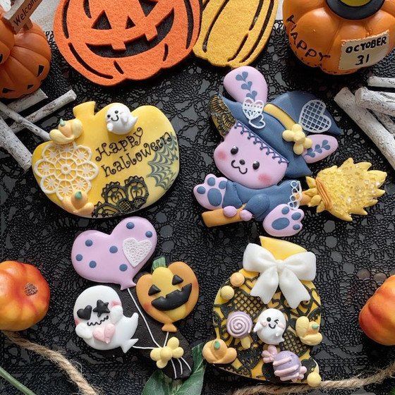 10月1dayレッスンtypeA 魔法使いうさぎちゃんのハロウィン🎃