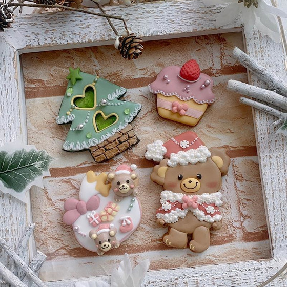 12月1dayレッスン typeA  くまちゃんのクリスマス❤︎