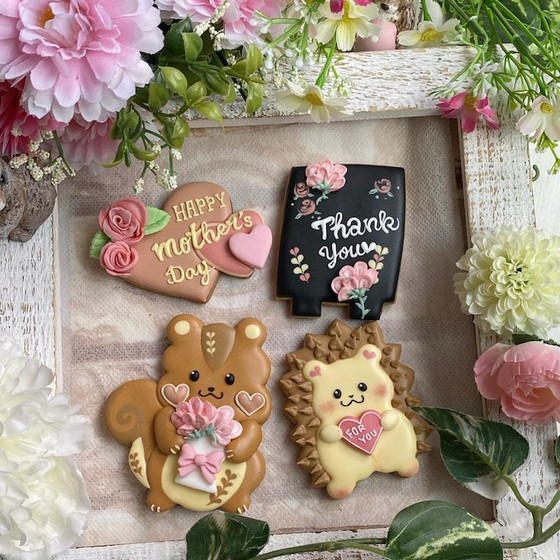 ５月1dayレッスン typeB リスくんハリネズミくんの贈り物❤︎