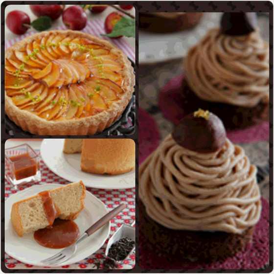 9,10月の限定ケーキレッスン