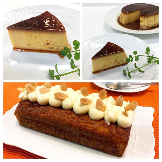 本当に美味しいプリンとしっとりキャロットケーキ❤