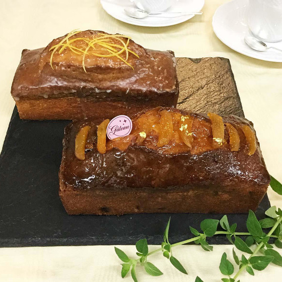 夏に美味しい！　ひとつの生地でアプリコットとレモンのケーキ！