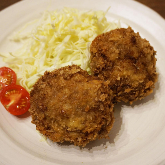 揚げたてが美味！メンチカツの簡単一汁三菜