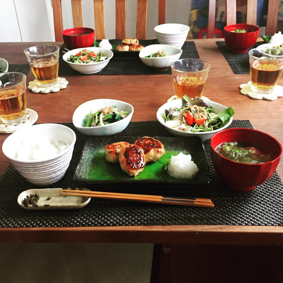 醤油麹作りと、麹尽くしの簡単一汁三菜