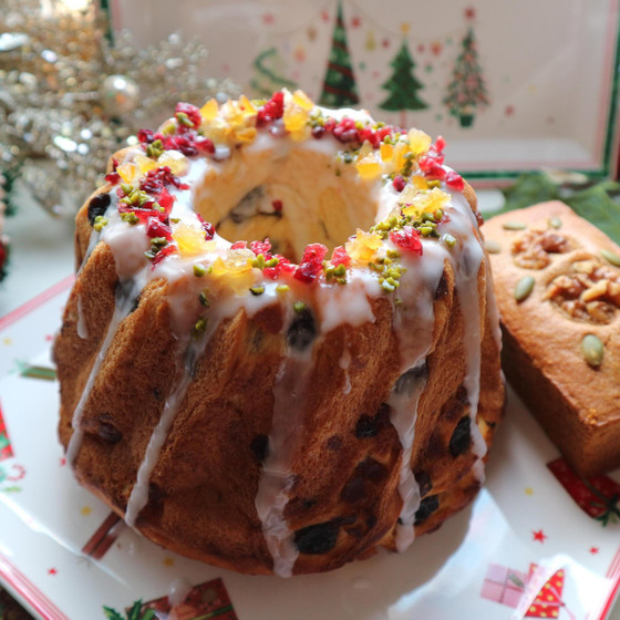 クリスマス発酵菓子クグロフ＆スパイス香るパンデビス