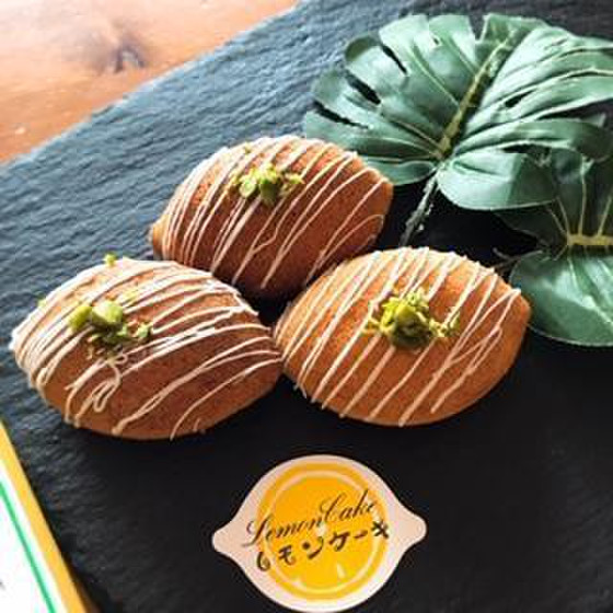 春は可愛いメロンパンとレモンケーキ