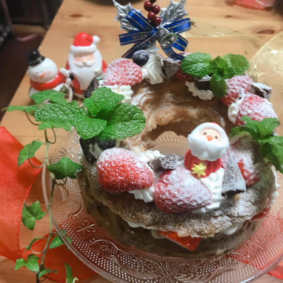 今年のクリスマスケーキ