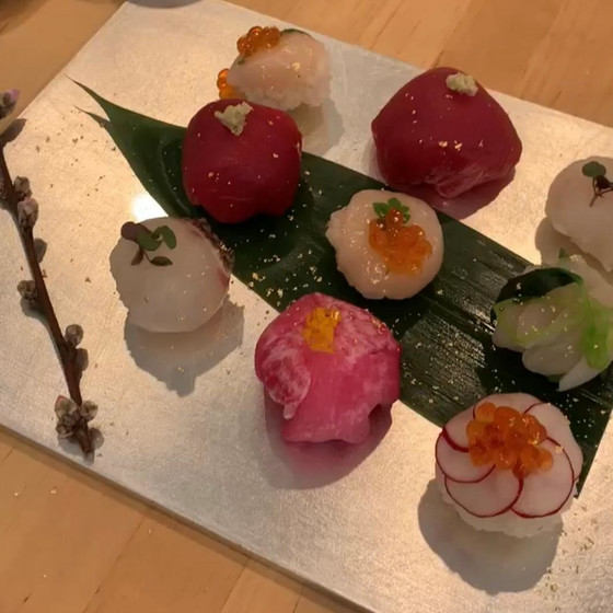 手毬寿司6種類を作ります！