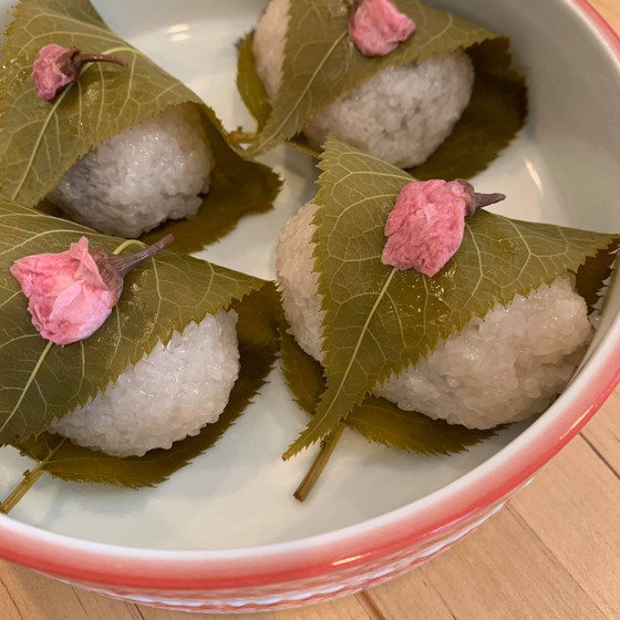 デザートの『桜餅』
桜の香りに春を感じます♬