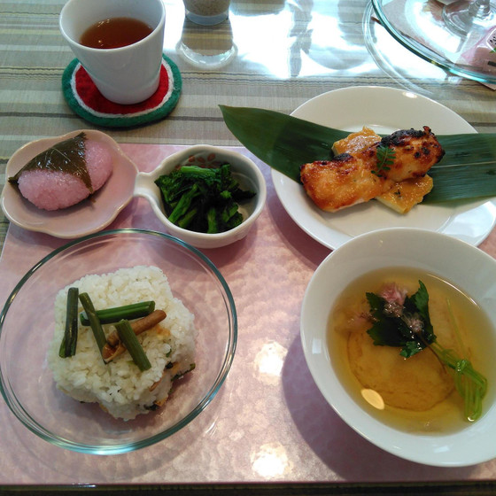 【家庭料理】3月　春の簡単懐石