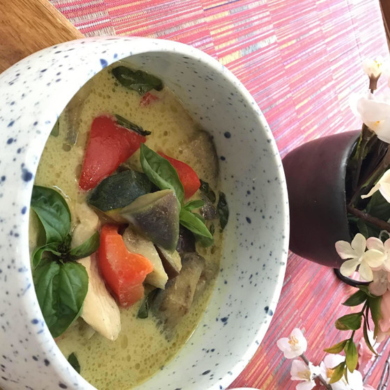 【家庭料理】6月　タイ風グリーンカレーなどアジアのレッスン