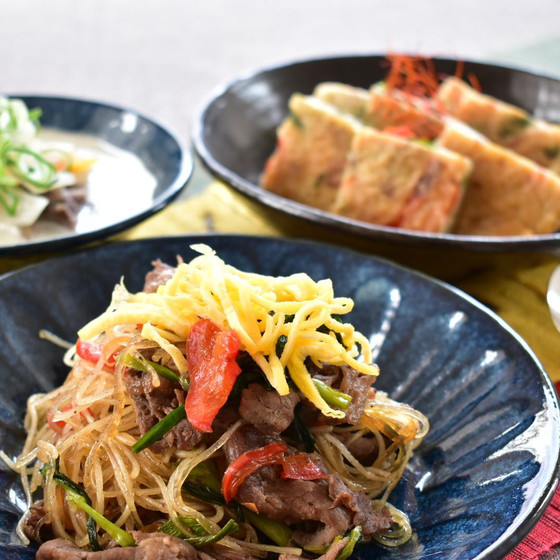 【おうちごはん】2022年4月チヂミやチャプチェ、簡単コムタンなど韓国料理のレッスン