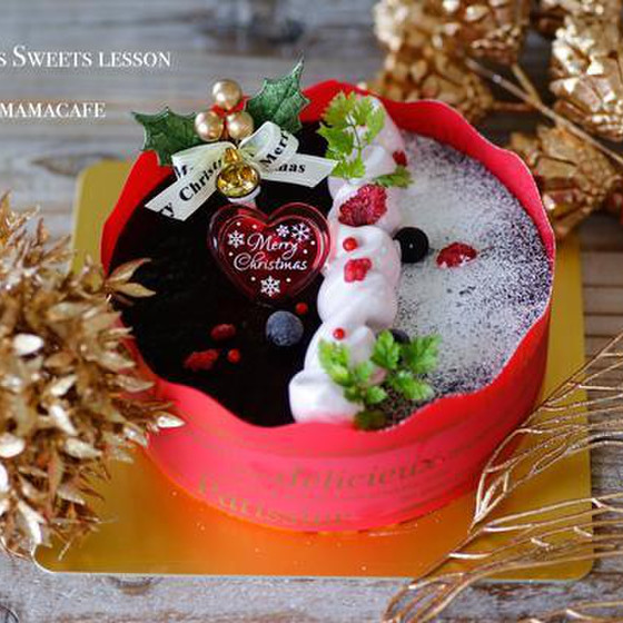 クリスマスムースケーキ