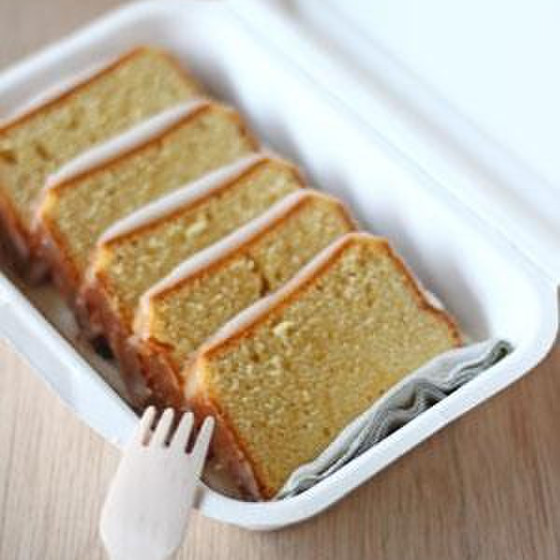 冷やしても美味しいレモンケーキ