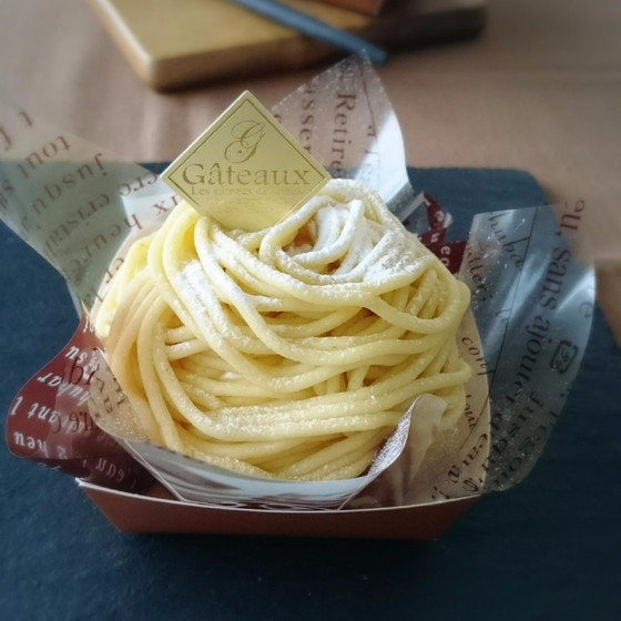 和栗のモンブラン♪
