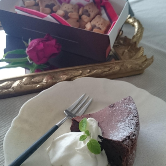 ガトーショコラ&チョコレートサンドクッキー❤