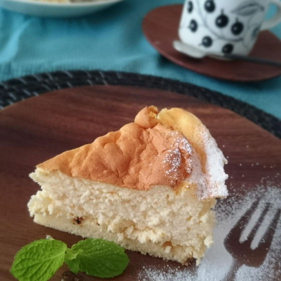 スフレチーズケーキ