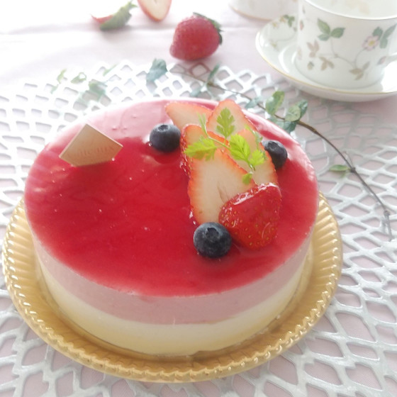 フランボワーズパンナコッタ♪
