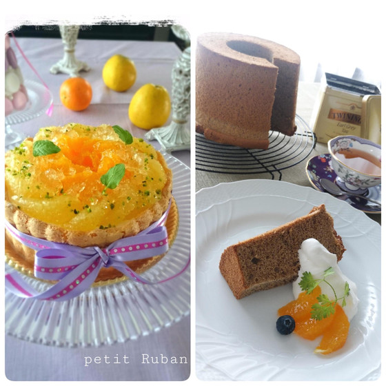 シャルロット&シフォンケーキ